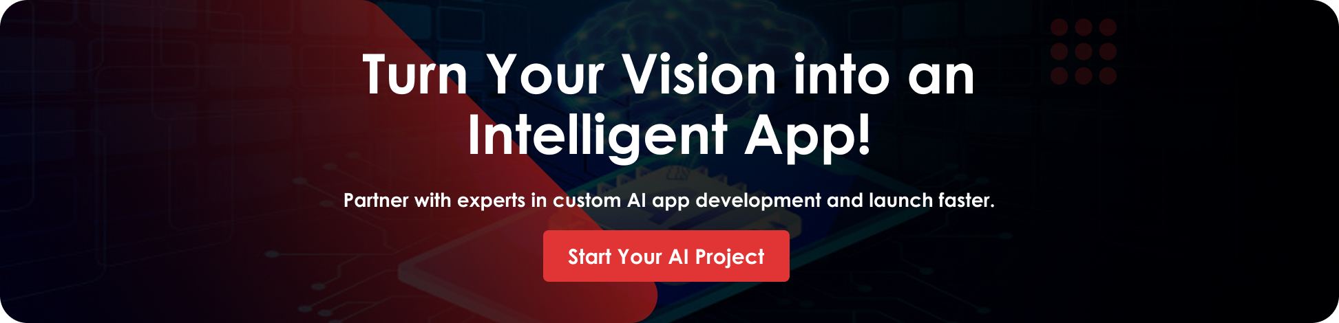 AI App Development CTA