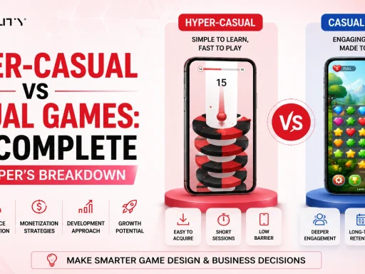 Hyper-Casual vs Casual Games